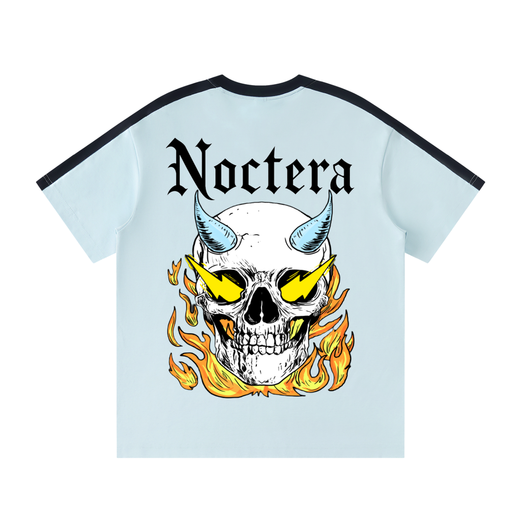 NOCTERA Colorblock Striped T-Shirt