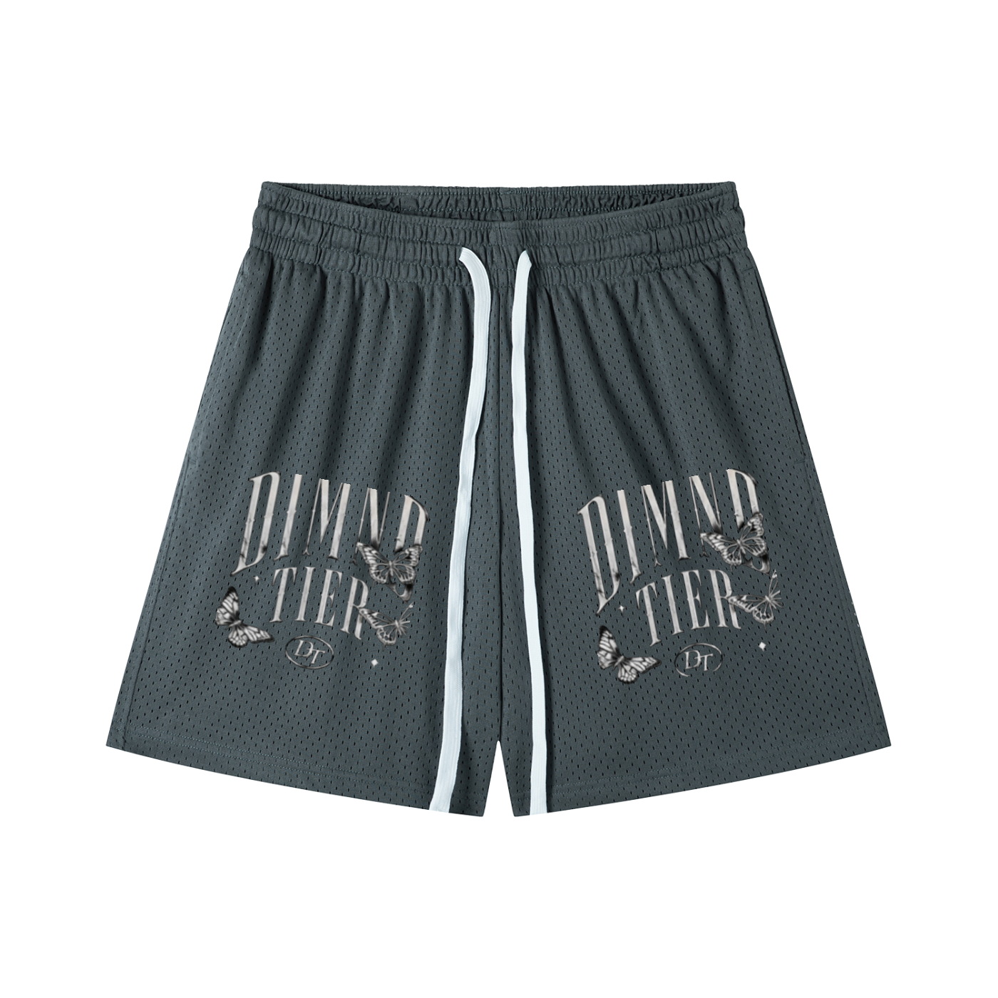 Mesh Drawstring Shorts