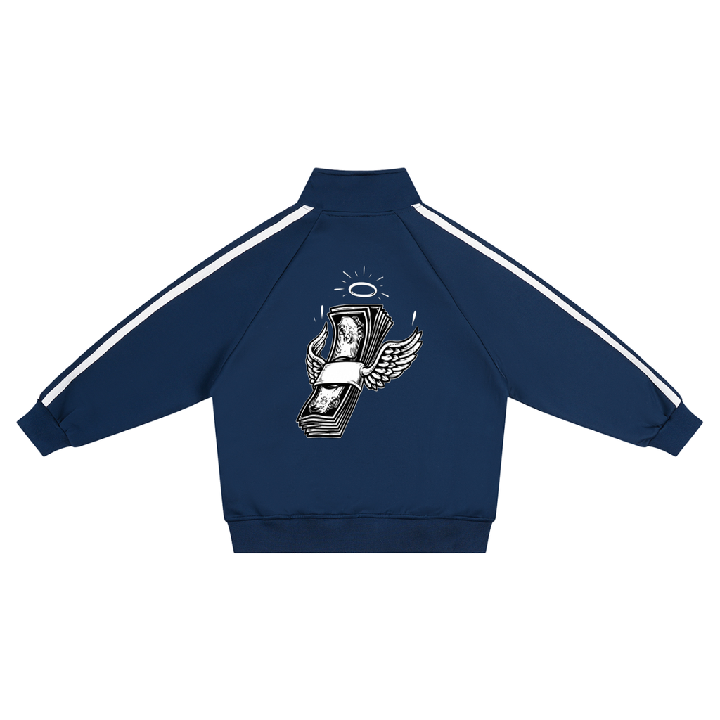 Kids’ Contrast Tape Coach Jacket