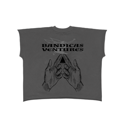 Raw Edge Boxy Non-Shrink T-Shirt
