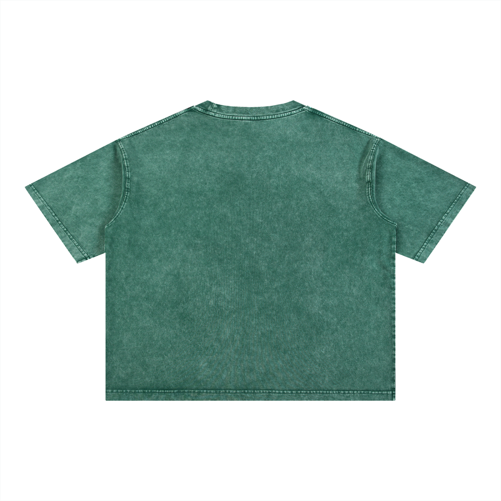 Ghtb Mineral Wash Boxy Cotton T-Shirt
