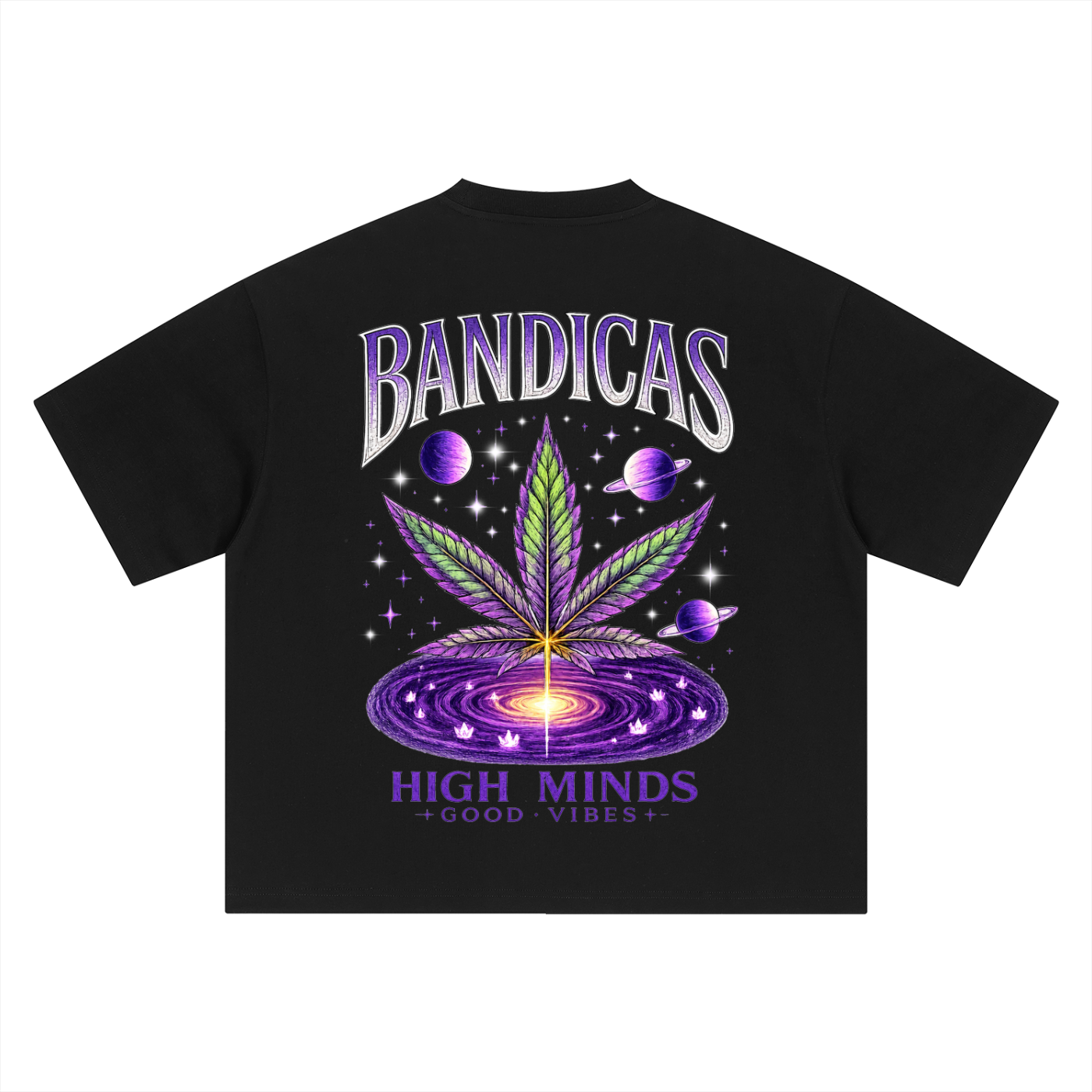 Bandicas graphic tee Boxy Oversized T-Shirt