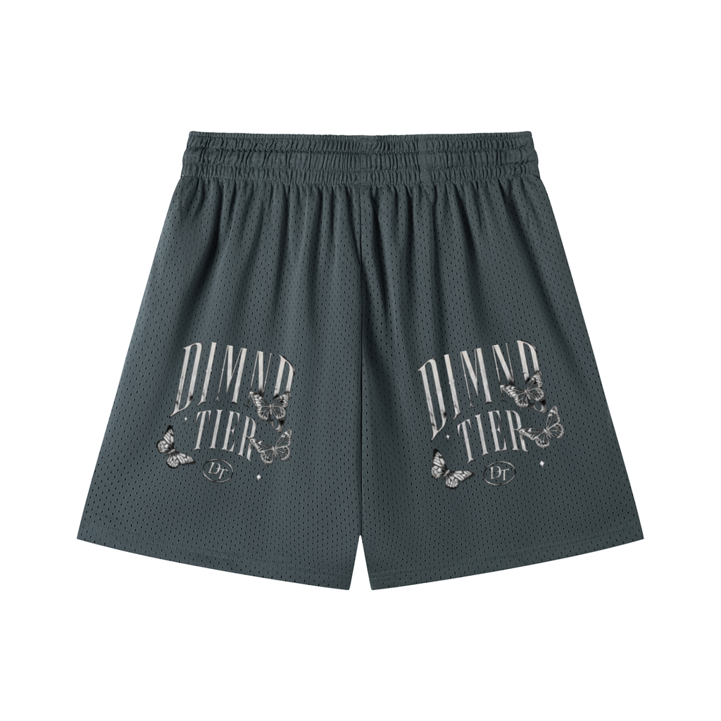 Mesh Drawstring Shorts