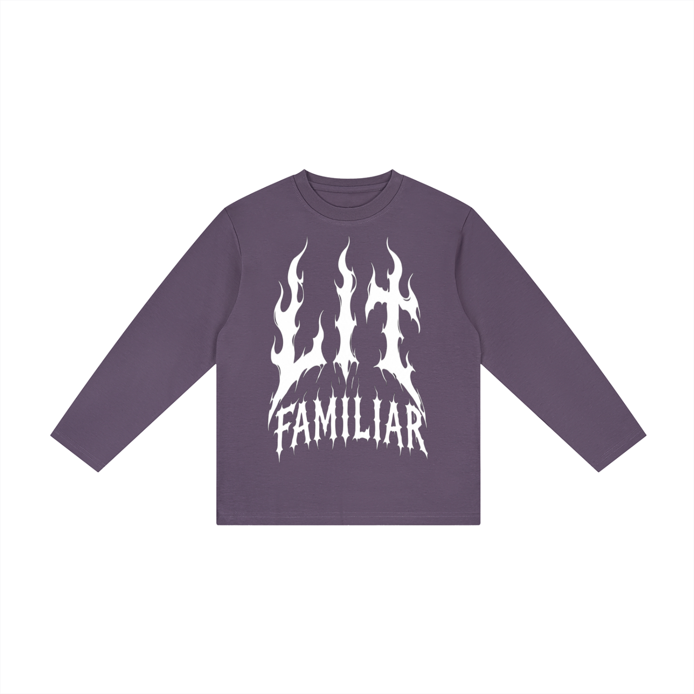 Kid's Drop Shoulder Long Sleeve T-Shirt