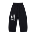 Unisex Wide Leg Drawstring Pants