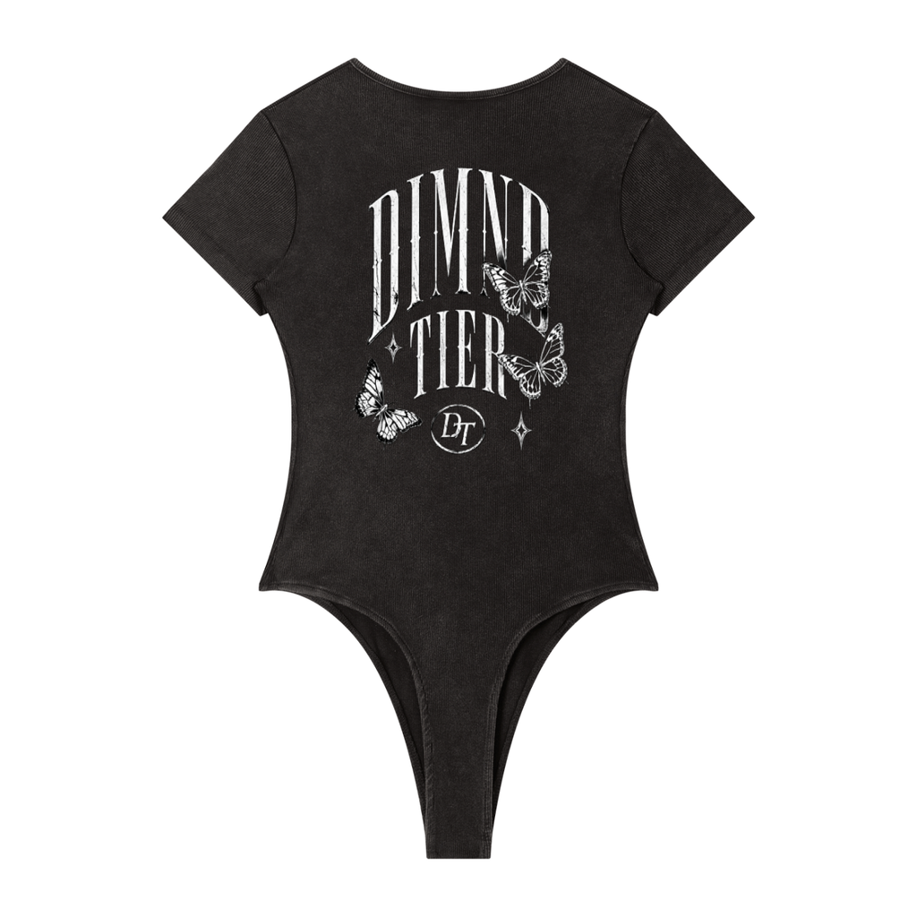 Women's Mineral Wash Crewneck Bodysuit