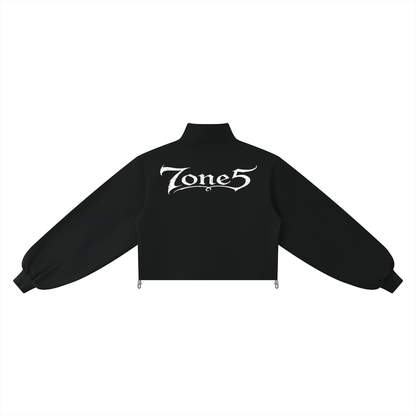 Women’s Mock-Neck Quarter-Zip Sweatshirt