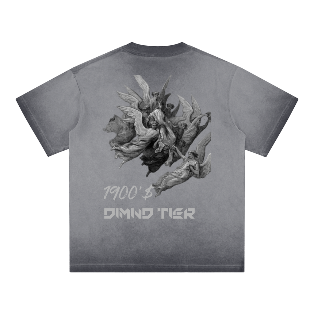 Reverse Dyed Loose Cotton T-Shirt