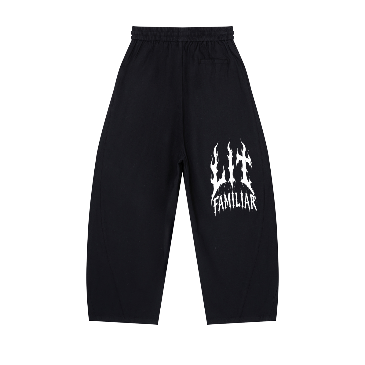 Unisex Wide Leg Drawstring Pants