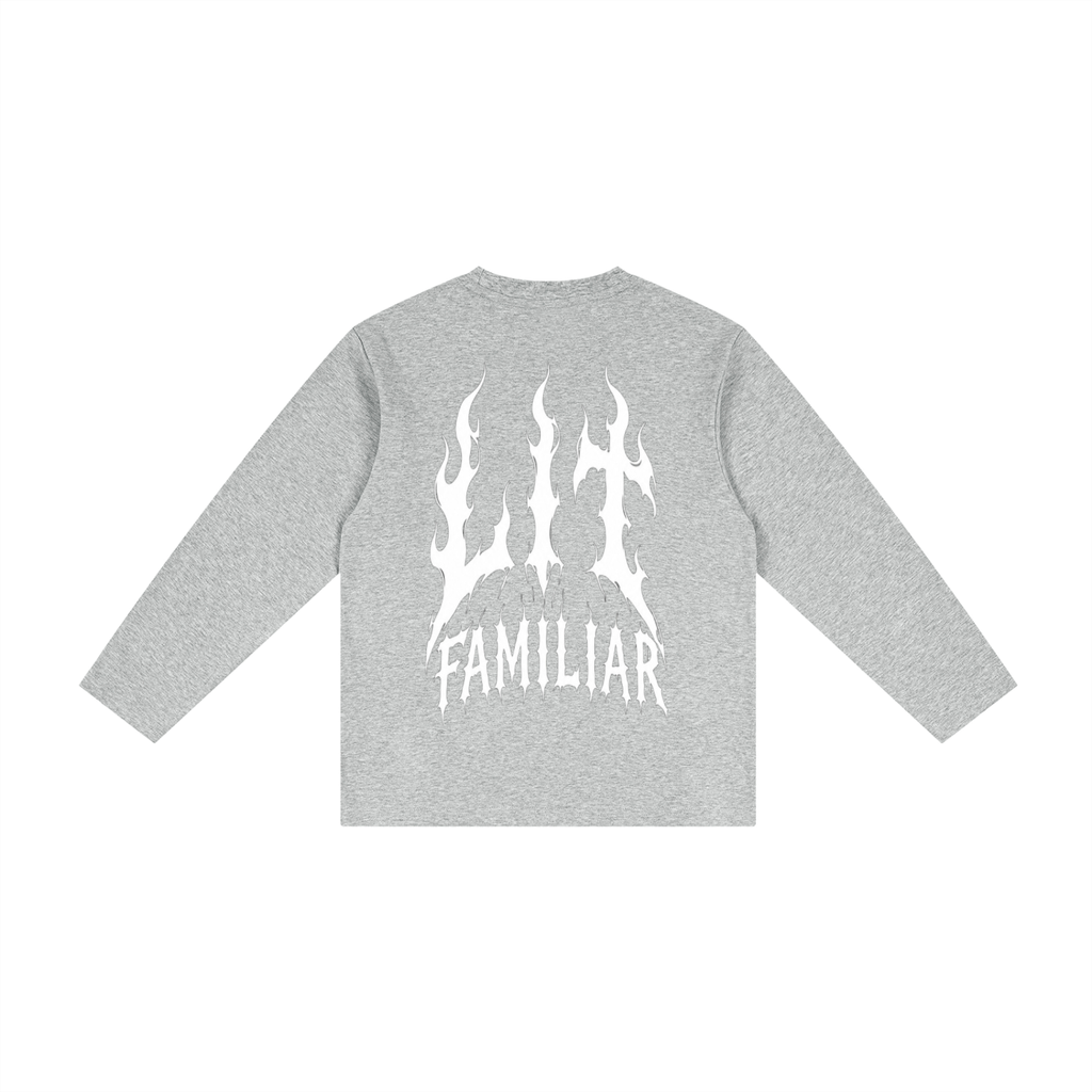 Kid's Drop Shoulder Long Sleeve T-Shirt
