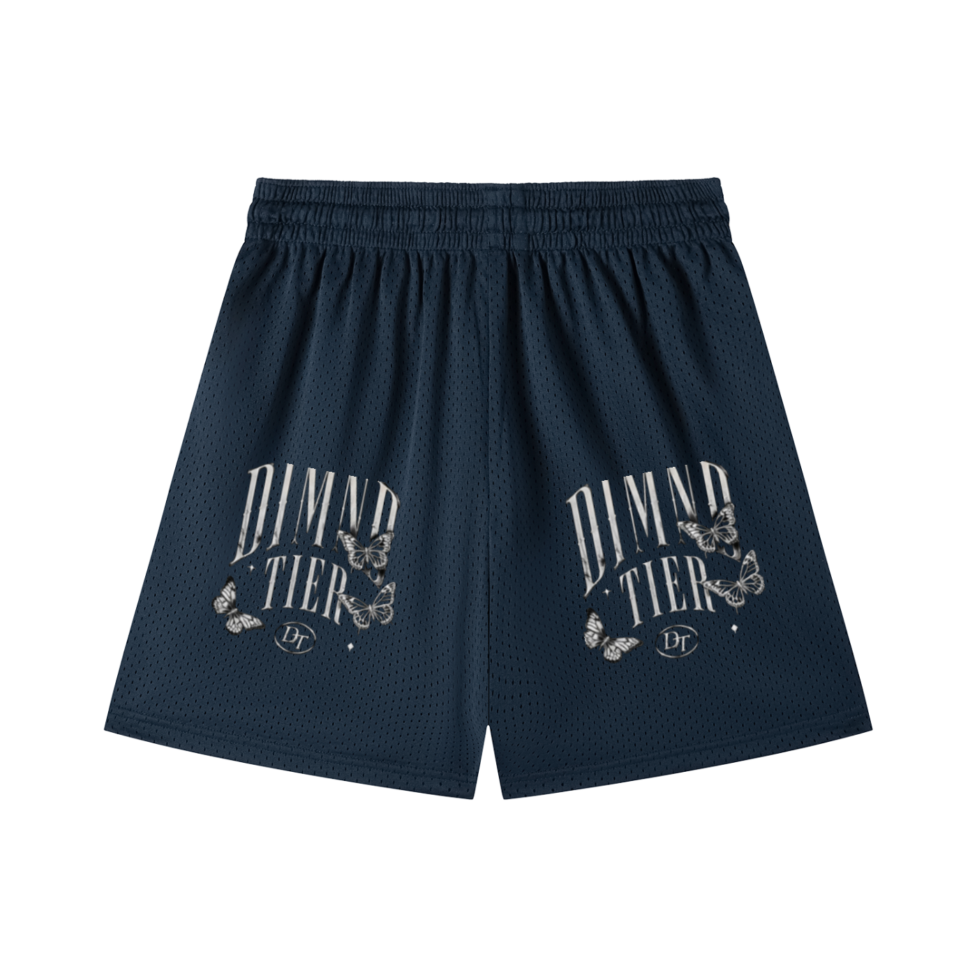 Mesh Drawstring Shorts