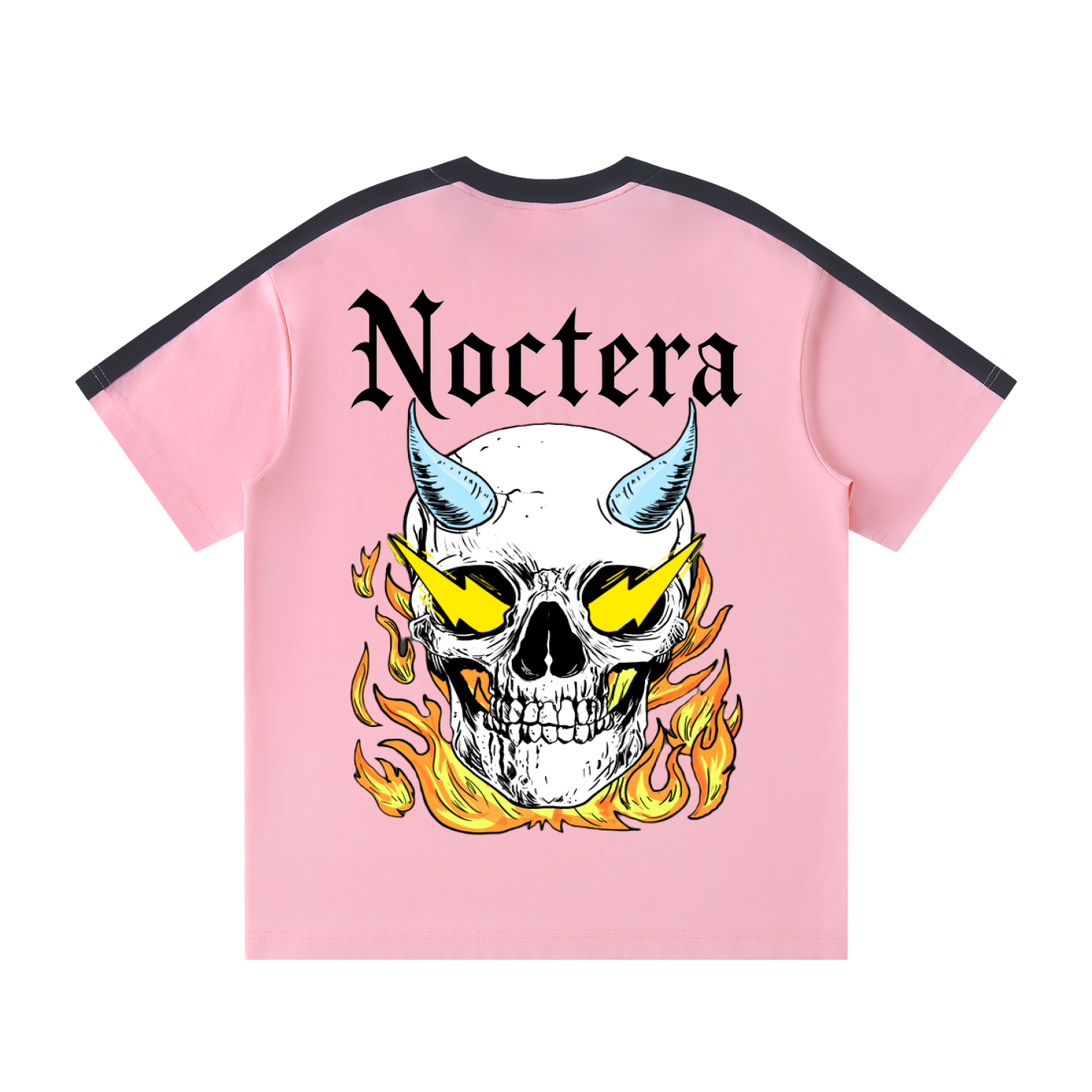 NOCTERA Colorblock Striped T-Shirt