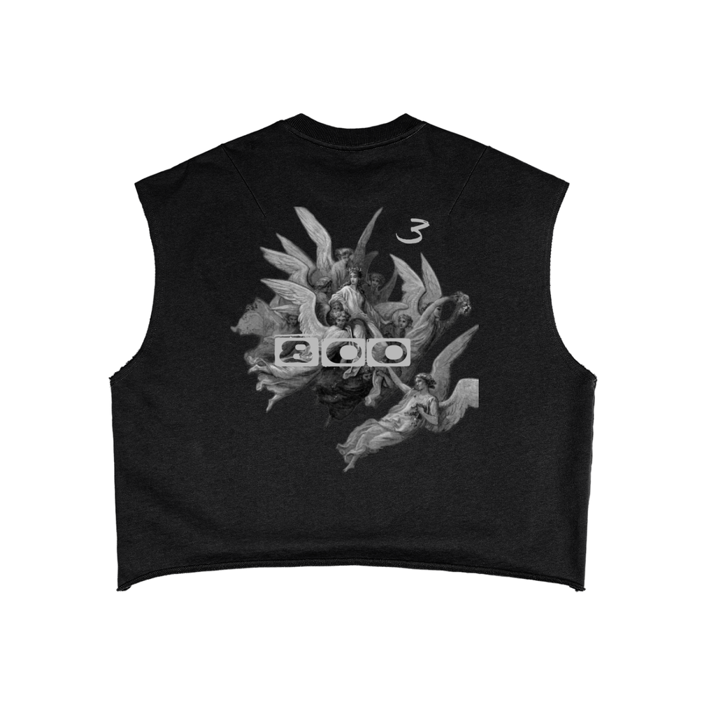 Dimnd tier Terry Boxy Tank Top