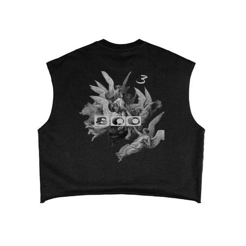 Dimnd tier Terry Boxy Tank Top