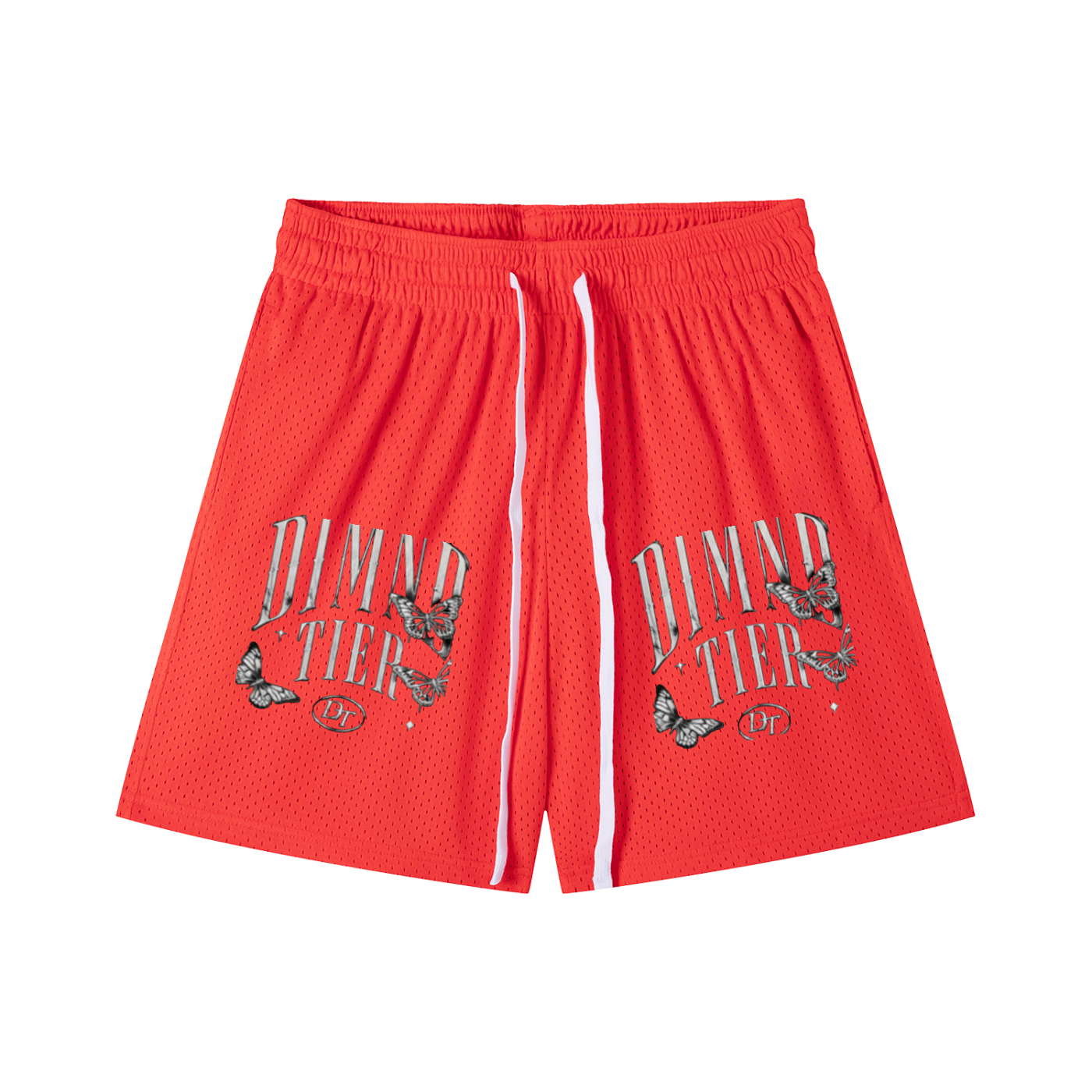 Mesh Drawstring Shorts