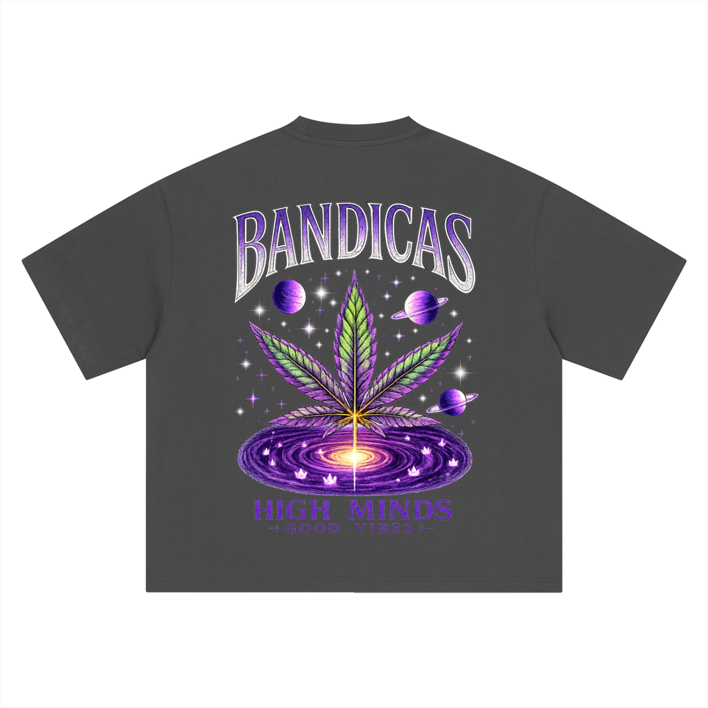 Bandicas graphic tee Boxy Oversized T-Shirt