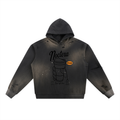 Sun Fade Frayed Fleece Hoodie