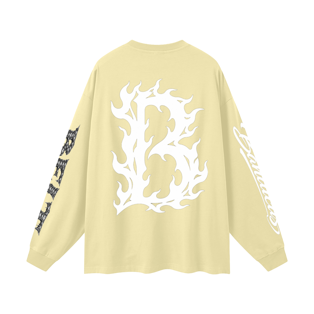 Oversized Unisex Long Sleeve T-Shirt