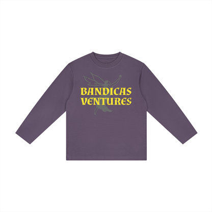 Kid's Drop Shoulder Long Sleeve T-Shirt