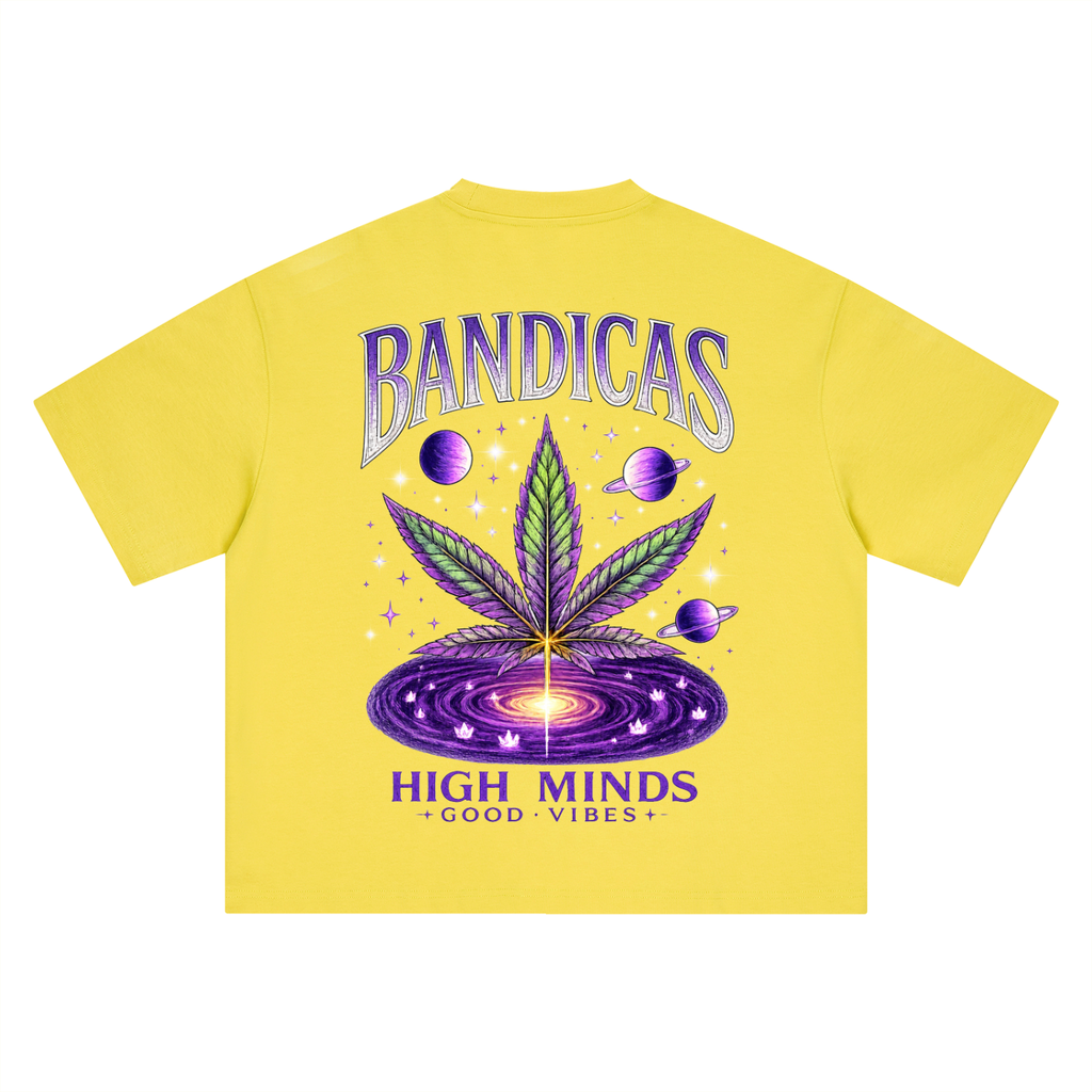 Bandicas graphic tee Boxy Oversized T-Shirt