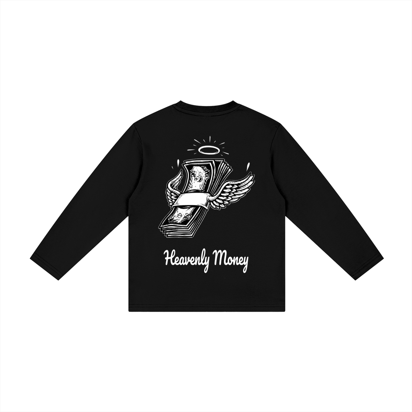 Kid's Drop Shoulder Long Sleeve T-Shirt