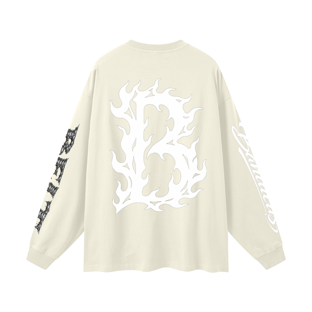 Oversized Unisex Long Sleeve T-Shirt