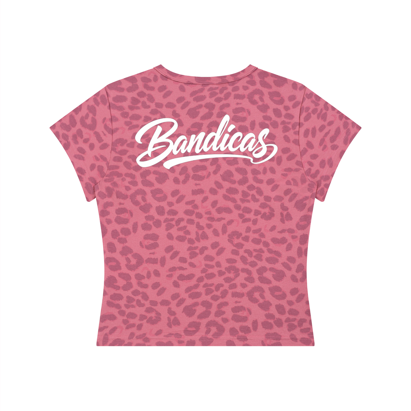 Women’s Leopard Print Crop T-Shirt