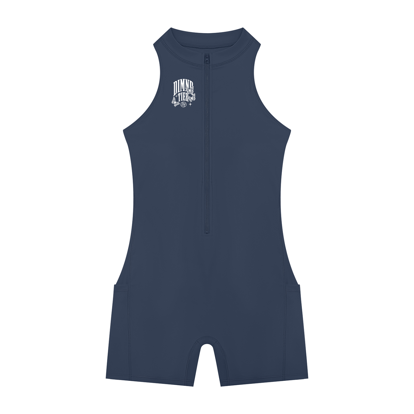 Women’s Quarter-Zip Yoga Romper
