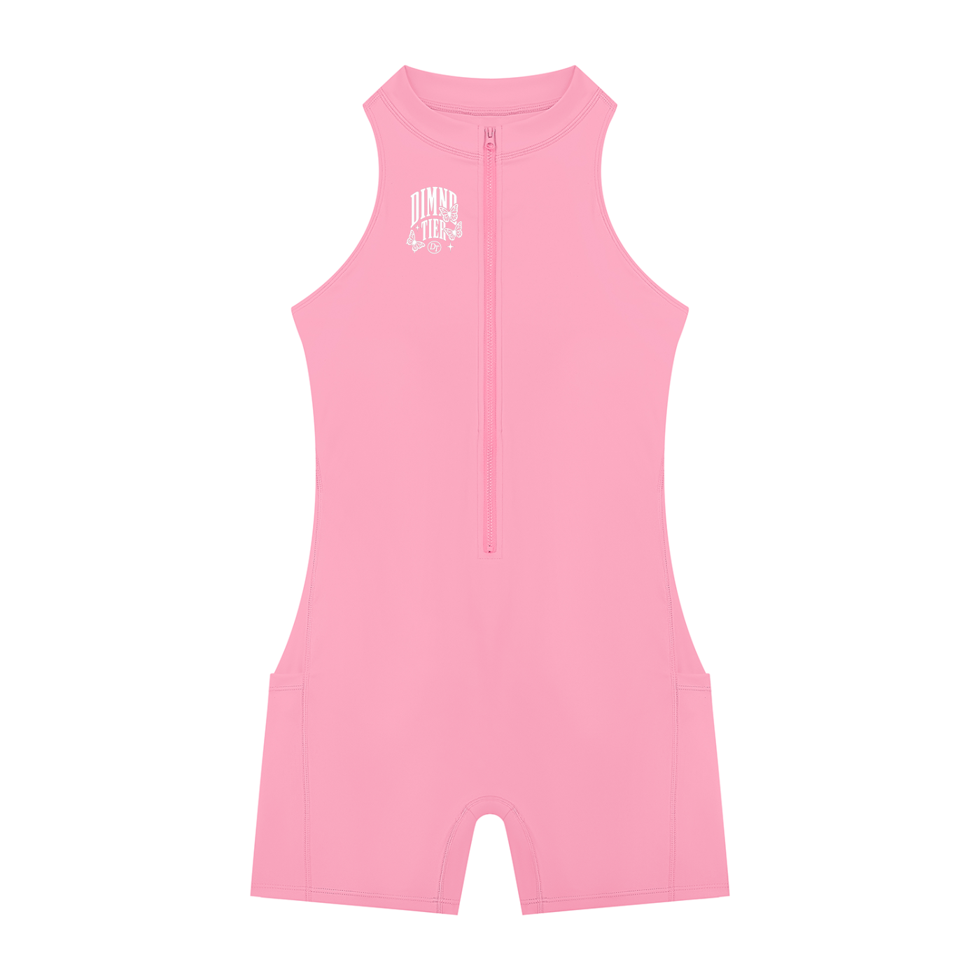 Women’s Quarter-Zip Yoga Romper