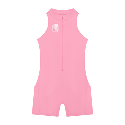 Women’s Quarter-Zip Yoga Romper