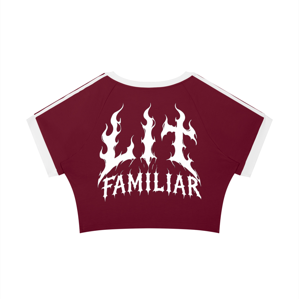 Women’s Raglan Crop T-Shirt
