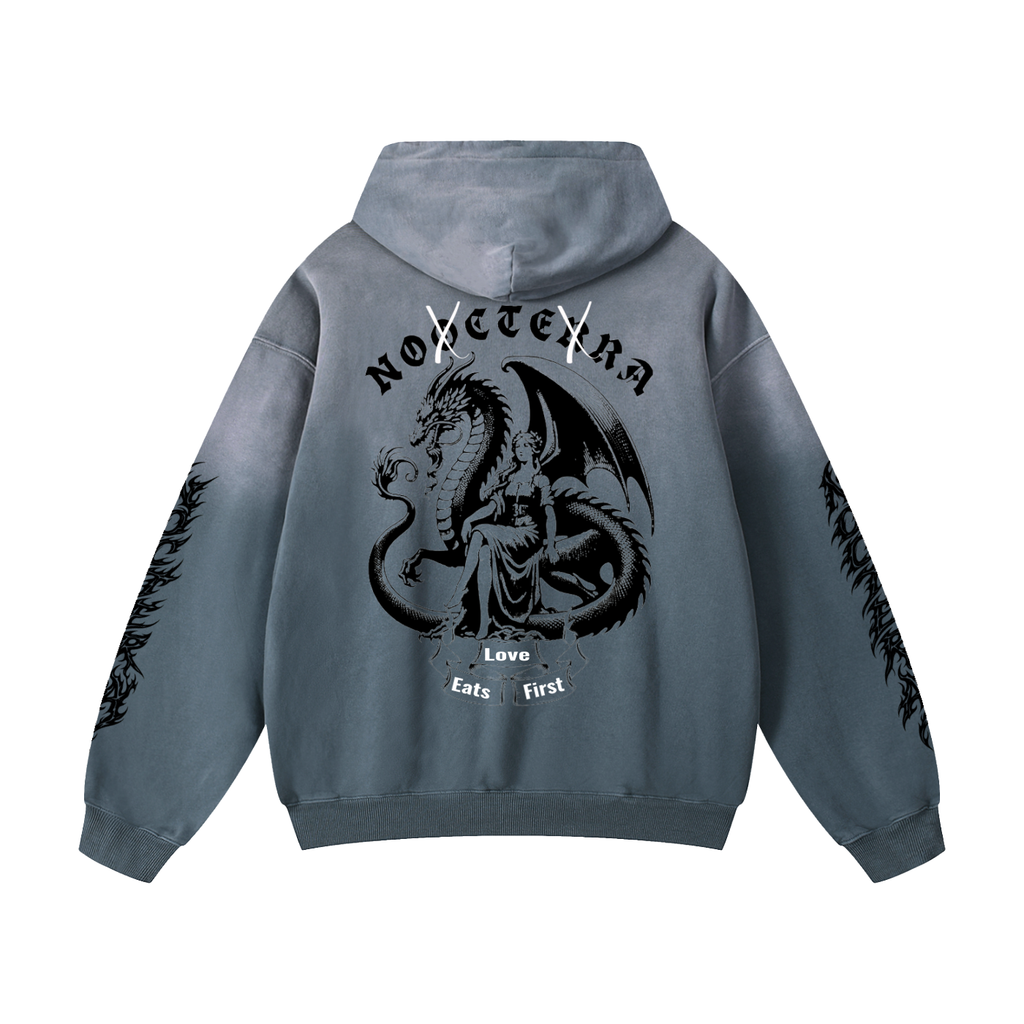 Heavyweight Sunfade Oversized Hoodie