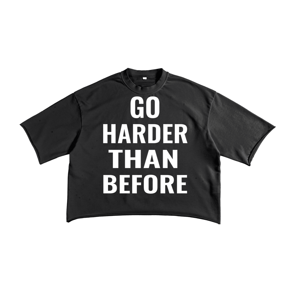 French Terry Raw Edge T-Shirt
