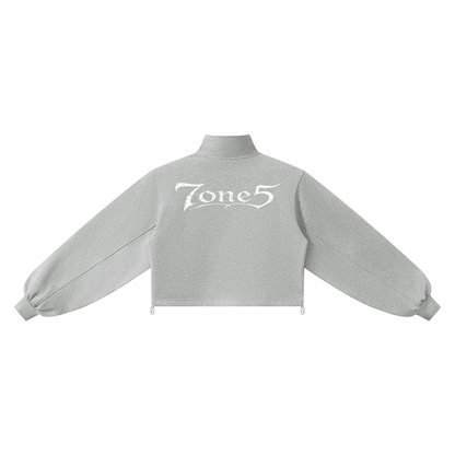 Women’s Mock-Neck Quarter-Zip Sweatshirt