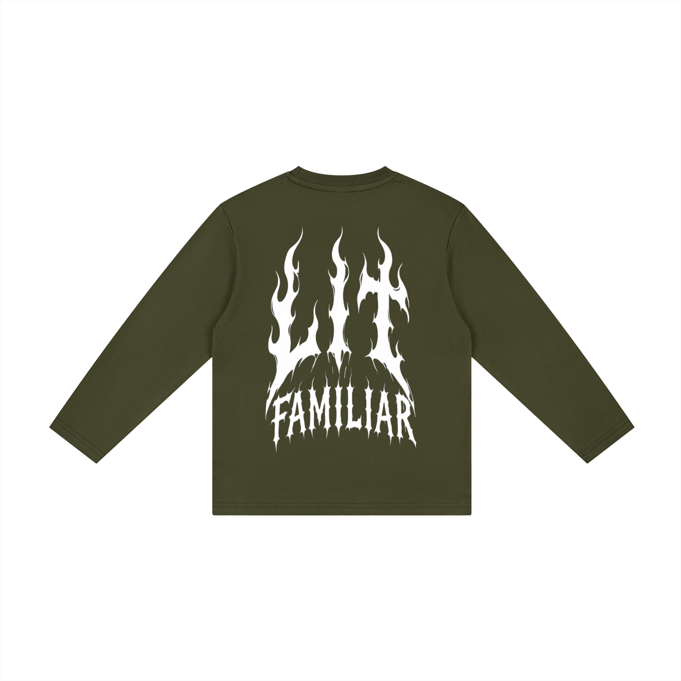 Kid's Drop Shoulder Long Sleeve T-Shirt