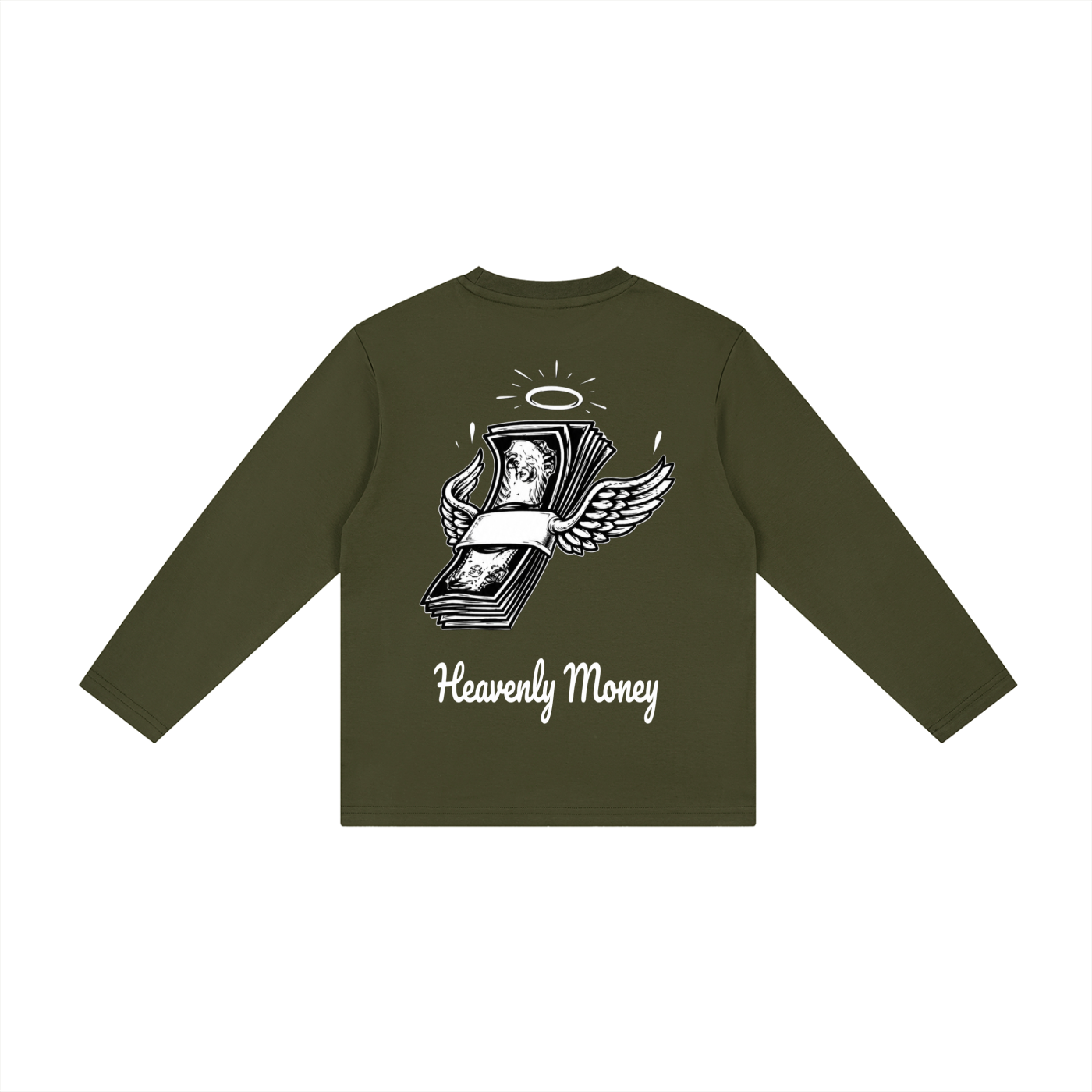 Kid's Drop Shoulder Long Sleeve T-Shirt